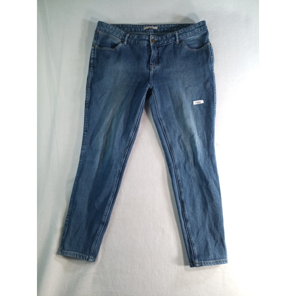 Wrangler Womens Jeans W31 Slim Straight Light Wash Stretch Denim Mid Rise